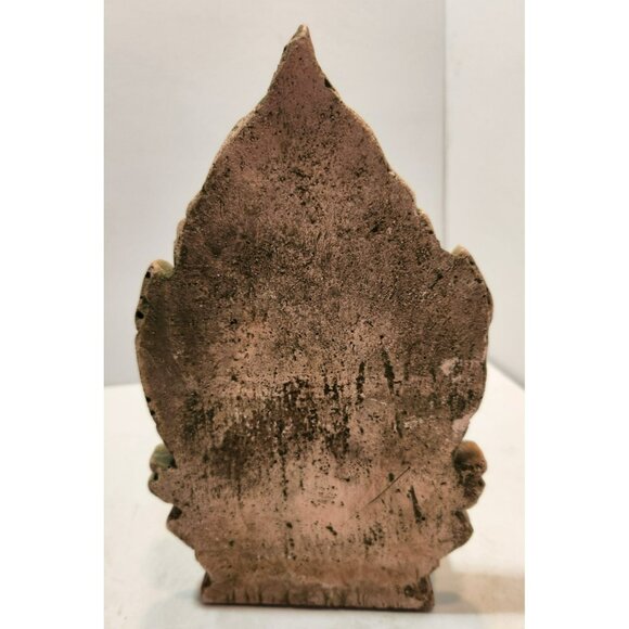 Southeastern Asian Sandstone Chofa or Kala Shrine 9" Tall by 6" Wide - Picture 4 of 13